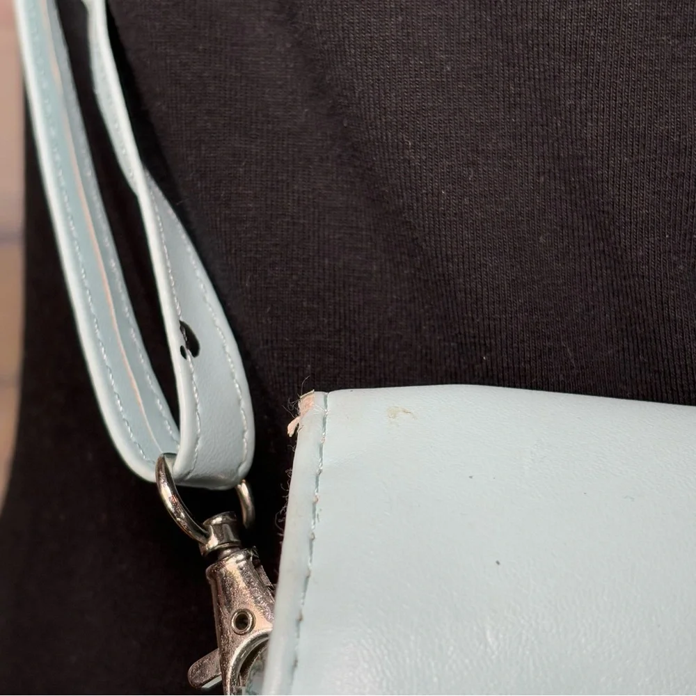 Baby Blue Instax Mini Camera Crossbody Case